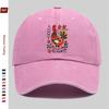 pc Chicken Print Baseball Cap Country Style Floral And Chicken Pattern Sun Hat Comfortable Lightweight Papa Cap Truck Driver