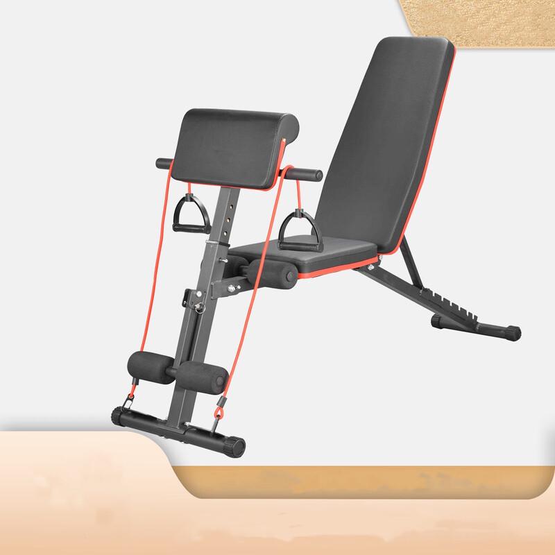 WEZHO Foldable Adjustable Home Dumbbell Bench