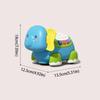 Colorful Light Up Crawling Elephant Timer Function Baby Crawling Toys  Baby Development