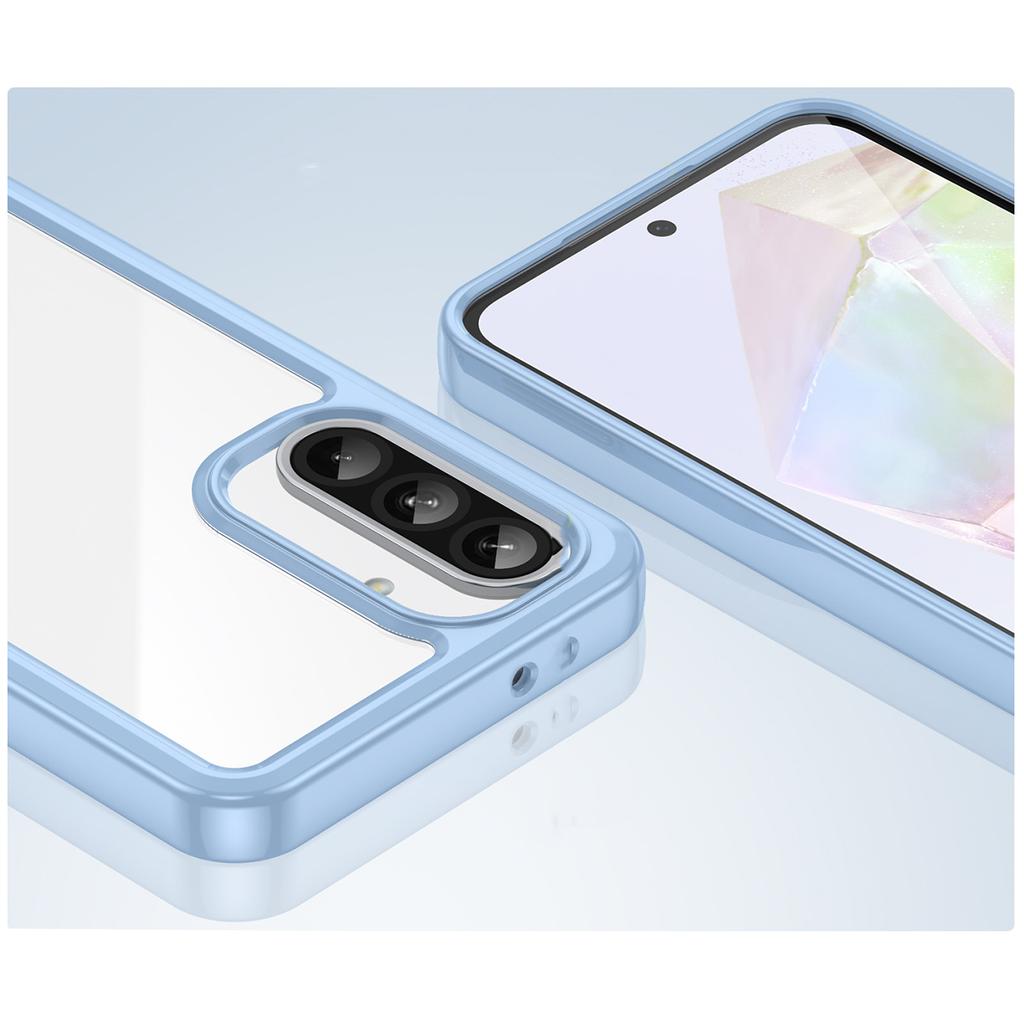 Samsung Galaxy A26 Outer Space Case with Flexible Frame - Blue