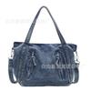 Washed Denim Bag 2025 New Large-capacity Shoulder Bag Trendy Cool Retro Portable Tote Bag Women's Work Commuter Bag