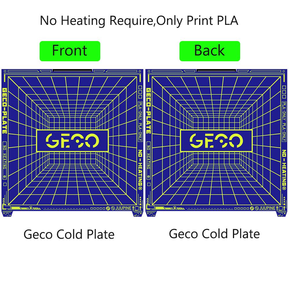 For Creality K2 PLUS PEI Build Plate Textured PEI 370x370 PEI Spring Steel Sheet Heated Bed For Creality k2 Plus Accessories