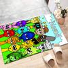 Custom SPRUNKI Mat Personalized Name, Polyester Washable Indoor Entryway Rug, Gift for Christmas, Easter, Thanksgiving Day