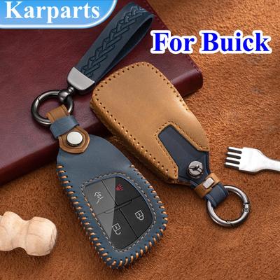 Leder Auto Fernbedienung Schlüssel Fall Abdeckung Für GMC Yukon Für Chevrolet Suburban Tahoe Für Buick ENVISION S Plus Avenir keyless Shell