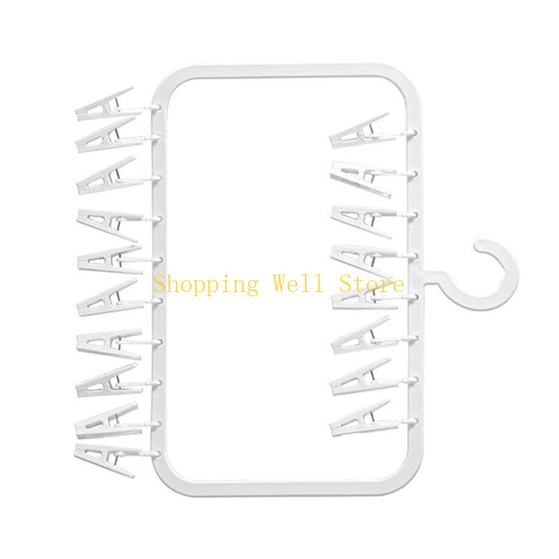 

KX4B Convenient Multi Functional Hanger Durable Multi Layer Drying Rack for Organizing and Storing Small Laundry Items