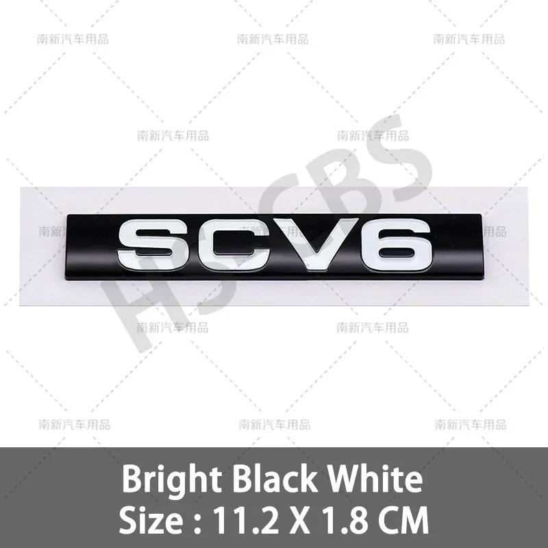 3D ABS HSE Luksusowy Znak SCV6 SCV8 SDV6 SDV8 Emblemat Tylnej Klapy Bagażnika Naklejki na Błotniki Samochodowe Do Discovery Velar Range Rover