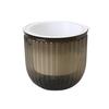 Hanging Self Watering Planter Flowerpot with Water Reservoir Wick Ropes Modern Plant Pot with Hanging Chain for Indoor Plants Ivy Spider Plants
