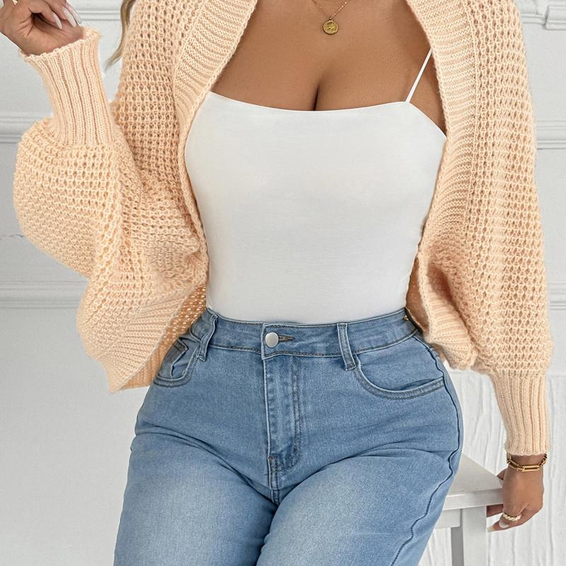 Women's Asymmetrical Shawl Knit Cardigan Open Front Loose Wrap Sweater Autumn Winter
