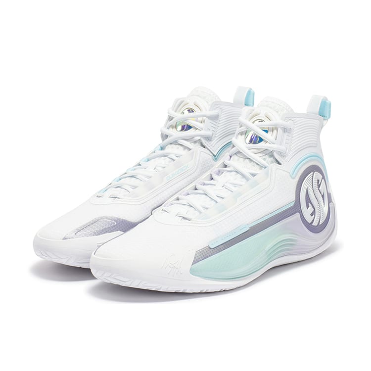 361 AG4 SOAR Ice Blade Slip Resistant Abrasion Resistant Mesh, Textile High top Basketball Shoes Men's 672341104-5