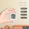 Mini LCD Digital Thermometer Hygrometer Easy Read LCD Display Indoor Humidity Temperature Monitor for Study Room Dorm