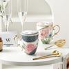 WOOCH Butterfly Ceramic Lidded Mug Gift Set