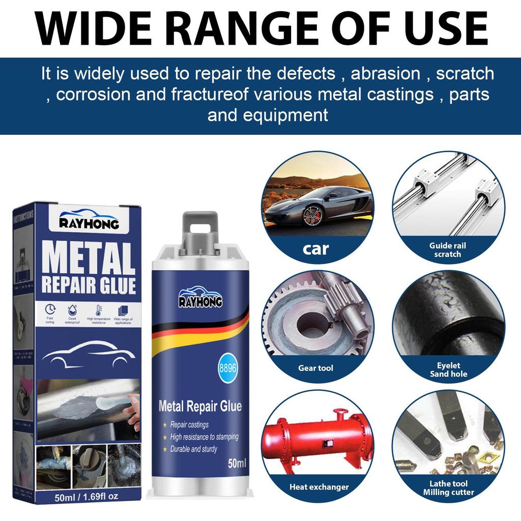 RAYHONG High-Temp Metal Casting & Welding Repair Glue