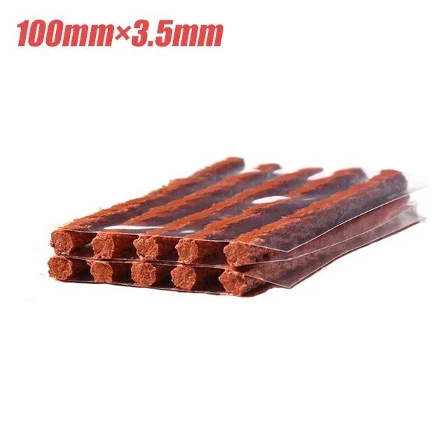 Car Tire Repair Tool Set with Glue Rubber Stripes Tools for Motorcycle Bicycle Tubeless Tyre Puncture Quick Repairing Kit