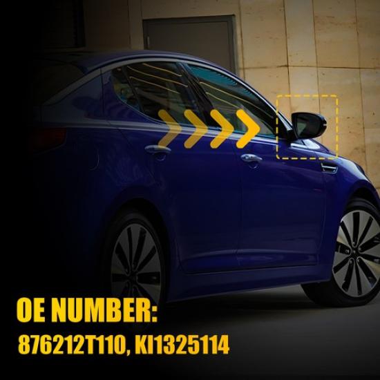 Right Passenger Exterior Side Mirror Glass Power Heated For 2011-2016 Kia Optima