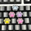 Luce Notturna Cartone Animato Carta Zampa di Gatto Amore Fai da Te Gel Crema Cover per Telefono Accessori per Capelli Toppa