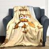 Custom Name "Adventurous Forest Friends" blanket for Couch & Bed, Plush Cozy Fuzzy Blanket Super Soft & Warm Blankets for Fall and Winter. 0908424