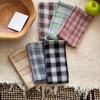 Women's Retro Plaid Cotton Linen Scarf - Summer Neck Protection Shawl, High-End Fashion Accessory