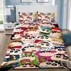 Cartoon Bettbezug Kissenbezug C-Crayon Shin Chan Bettwäsche-Set Für Kinder Erwachsene Einzel Doppel Große Größen Schlafzimmer Dekor Geschenk