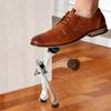 Kickdown Door Stoppers Zincs Alloys Foot-Operated Levers Door Stop Nonslip Rubber Regulable Door Holder Hardware