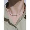 Glanz Pearl Necklace 4mm Pearl Silver Necklace (Silver925)