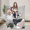 My Hero Academia Boku Blanket Soft Warm Throw for Couch Chair Sofa Bed Graphic Bedspread for Boys Girls Spring Season