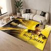Custom Rug Jude Bellingham Pattern Print Name Text Soft Non‑Slip Floor Carpet for Home Indoor Decoration