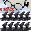 5-30pcs Flashlight Glasses Reading Lamp Eyeglass Clip Lantern Adjustable Universal Eyeglasses Lamp Flexible Book Reading Lights