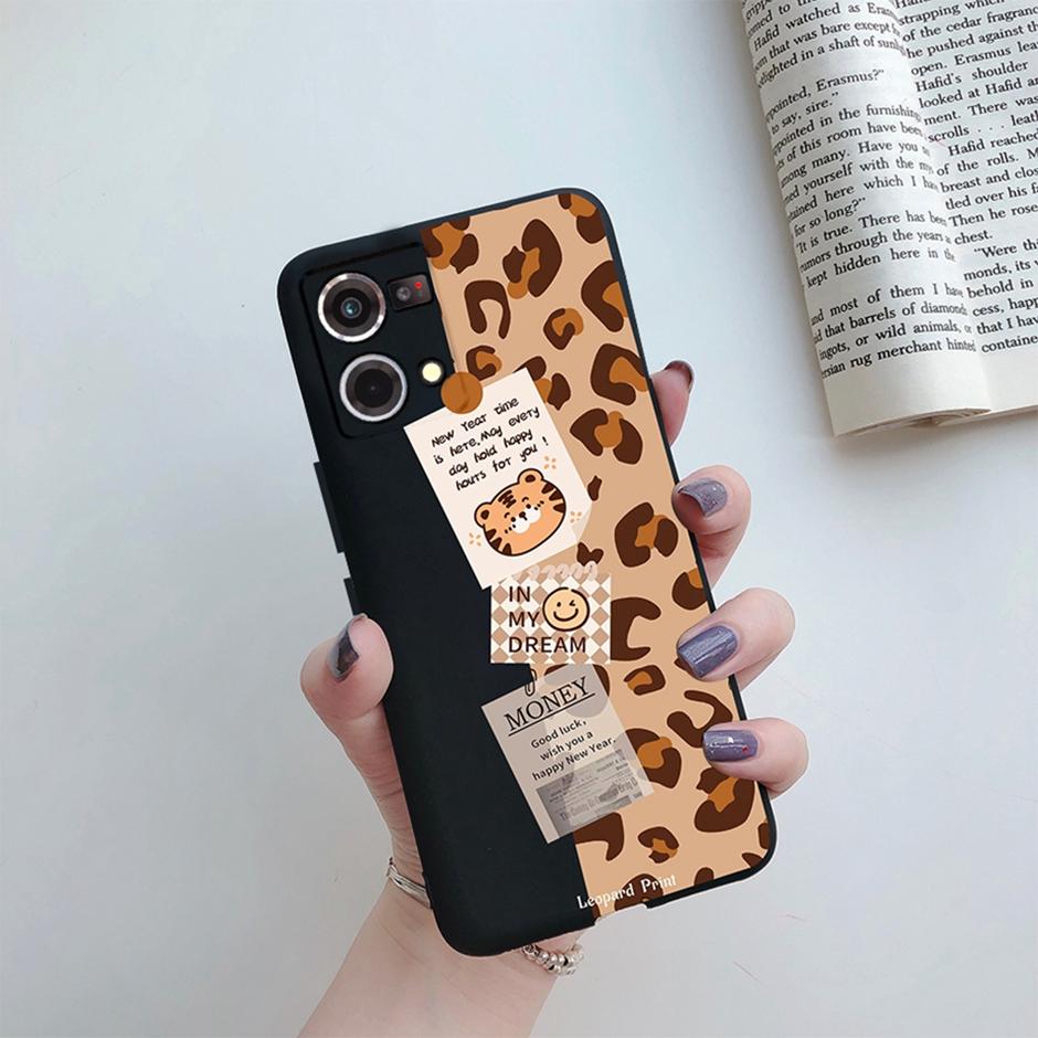 For OPPO Reno 7 Cover Case for Oppo Reno 8 4G Phone Casing Matte Soft TPU Silicone Shell for OPPO F21 Pro Bags Reno7 5G Bumper