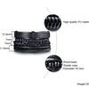 4PCS Fashion Vintage Multi-layer Wooden Beads Trendy Accessories Man's Bracelet Dad Father Boyfriend  Valentine's Day Gift