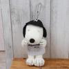 Yoshitoku Snoopy Plush Strap 18cm Official Chiba Lotte Marines Licensed Product Pink Color with Gift Bag