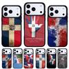 Dominica Flag Phone Case for iPhone 17 16 15 14 13 Pro Max Back Cover for 12 11 Pro Coque