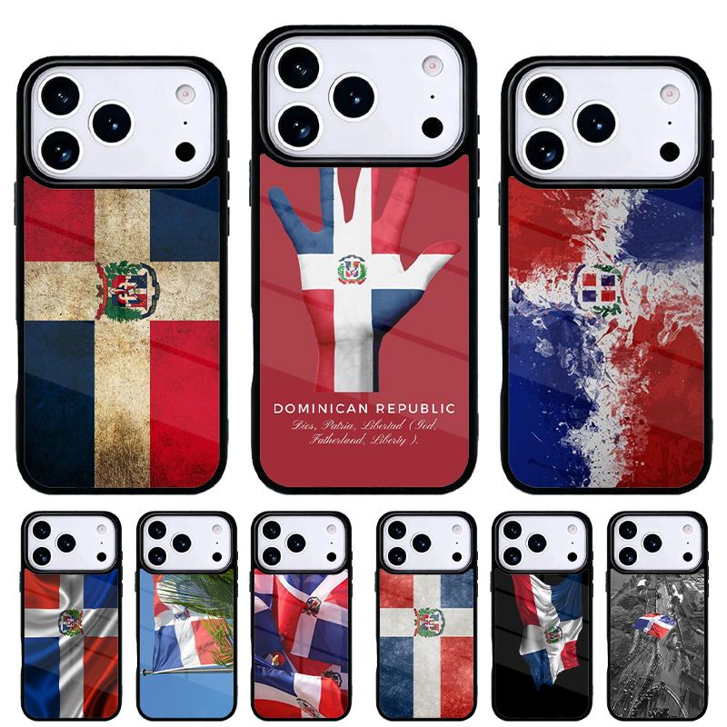 Dominica Flag Phone Case for iPhone 17 16 15 14 13 Pro Max Back Cover for 12 11 Pro Coque