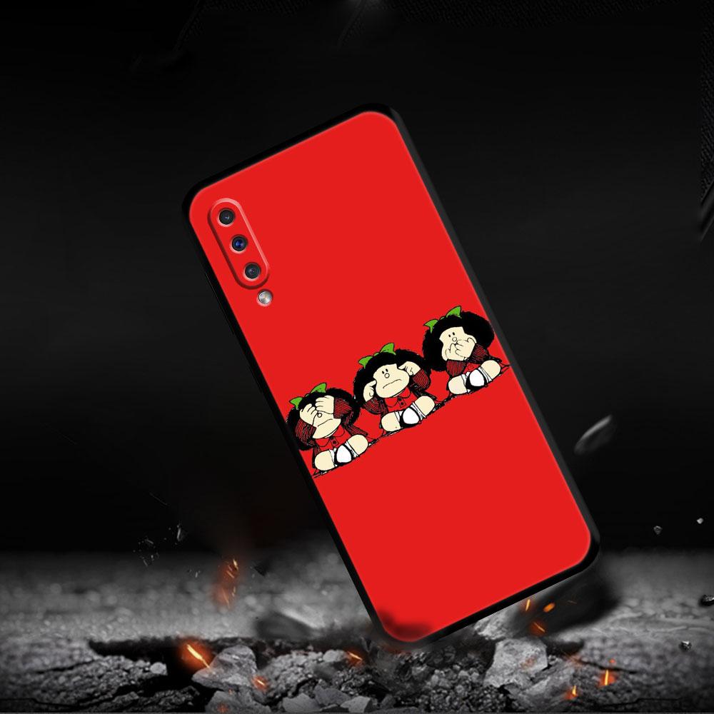 For Samsung Galaxy A20s A30 M31 A20e A70 A40 M30s A50 A10 M32 M62 M33 M22 A10s A10e M31s M52 Thin Soft Mafalda Celular Case