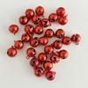Colorful Electroplated Metal Pet Bell Ornament for Christmas