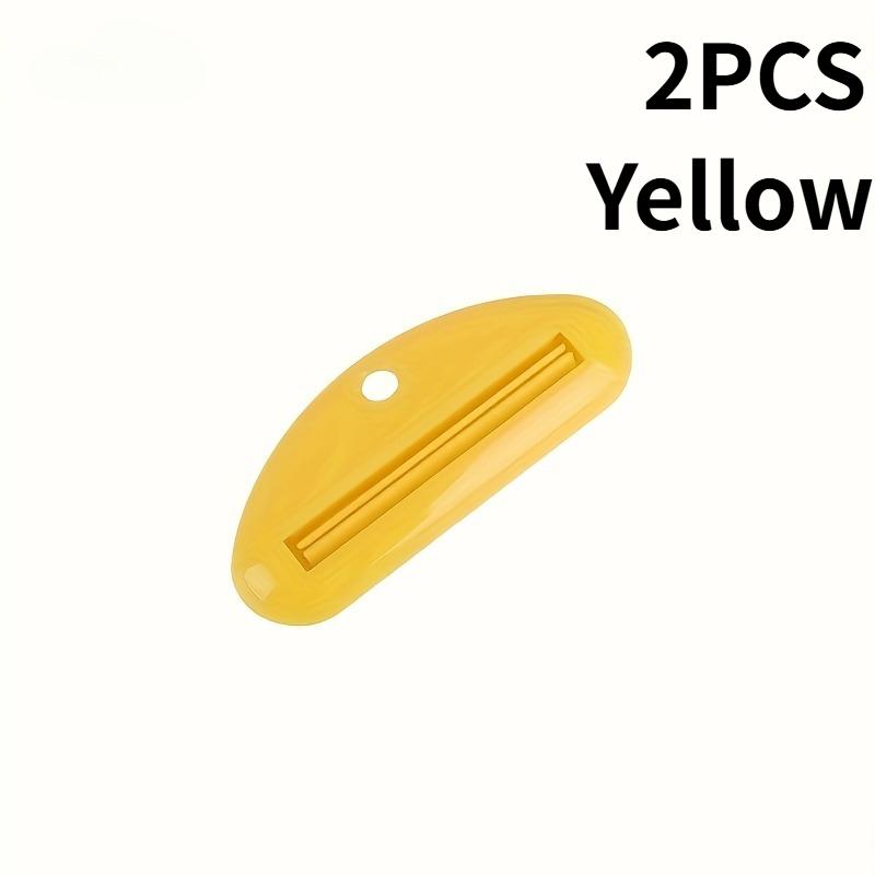 

2Pcs Manual Toothpaste Squeezers - Ergonomic Grip, for Multifunction Squeeze toothpaste, facial cleanser and other items