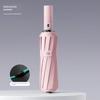 Fully Automatic Umbrella, Enlarged, Thickened, Reinforced, Dual-Use for Sun and Rain, Men's Folding Sun Protection Uv Umbrella, Sunshade