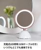 Revlon LED make-up zrcadlo přenosné kosmetické stolní zrcadlo s lupou REVLON RVMR9029J