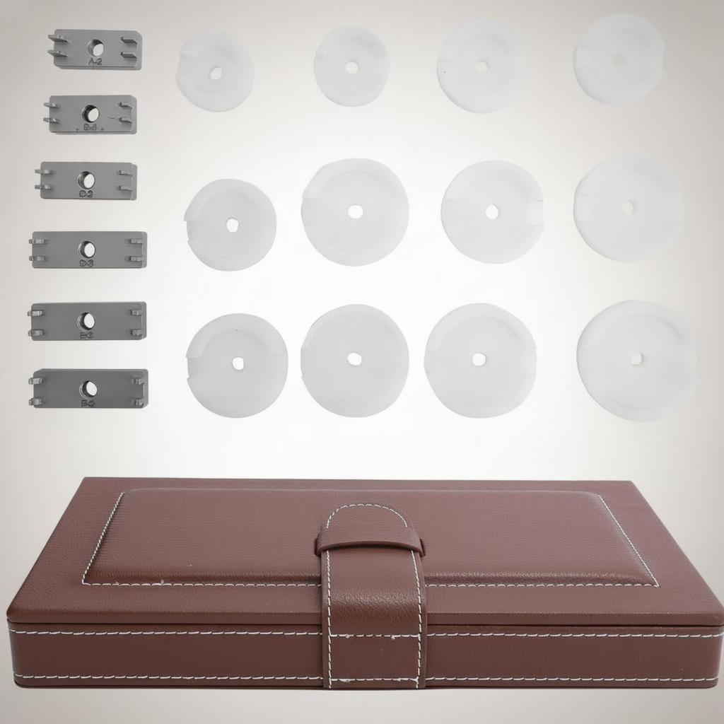 18 Pieces Watch Case Opening Kit Tailored Insert Repair with Organized