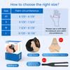 VELPEAU CMC Thumb Brace Orthosis for Arthritis, Osteoarthritis and Pain Relief, Anti-Slip Thumb Splint Stabilizer for Men Women