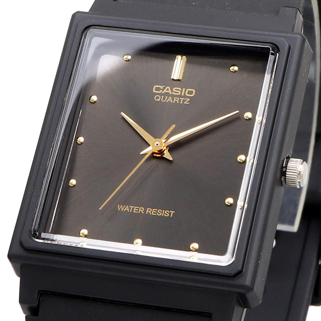 Casio Analog Wristwatch MQ-38-1A Urethane Band Rectangular Face Unisex