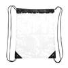 Borsa con coulisse in PVC trasparente impermeabile regolabile, grande capacità, zaino da viaggio, zaino da spiaggia, forniture per esterni