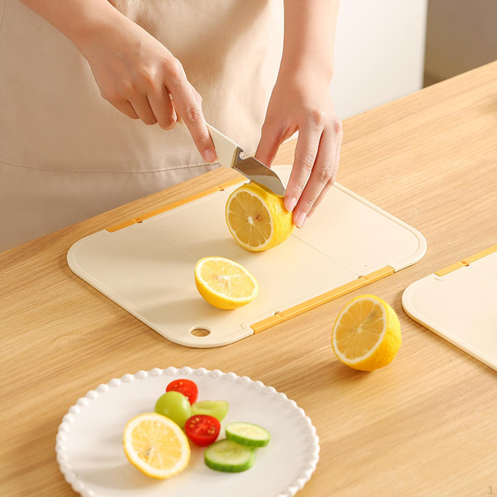 

Folding Cutting Board Kitchen Prep Mat Lightweigt Space Saving Accessories Chopping