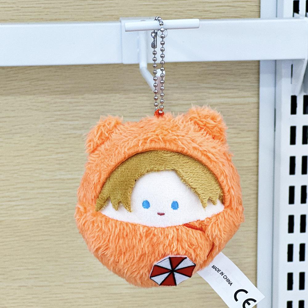 Resident Evil Leon Plush Doll Pendant – New Biohazard Figure