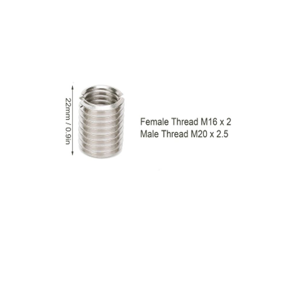 2pcs Sturdy Thread Adapters Sleeve Practical Repair Insert Nut Conversion Sleeve Nut For Composite