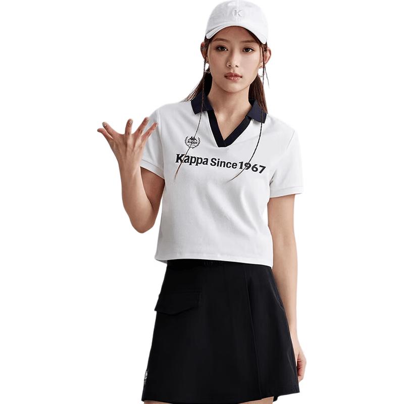 Kappa Women's Retro Short Sleeve Polo Shirt