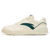Synthetic Leather Slip Resistant Abrasion Resistant Low Top Skateboard Shoes Men's White Green 912318094-1