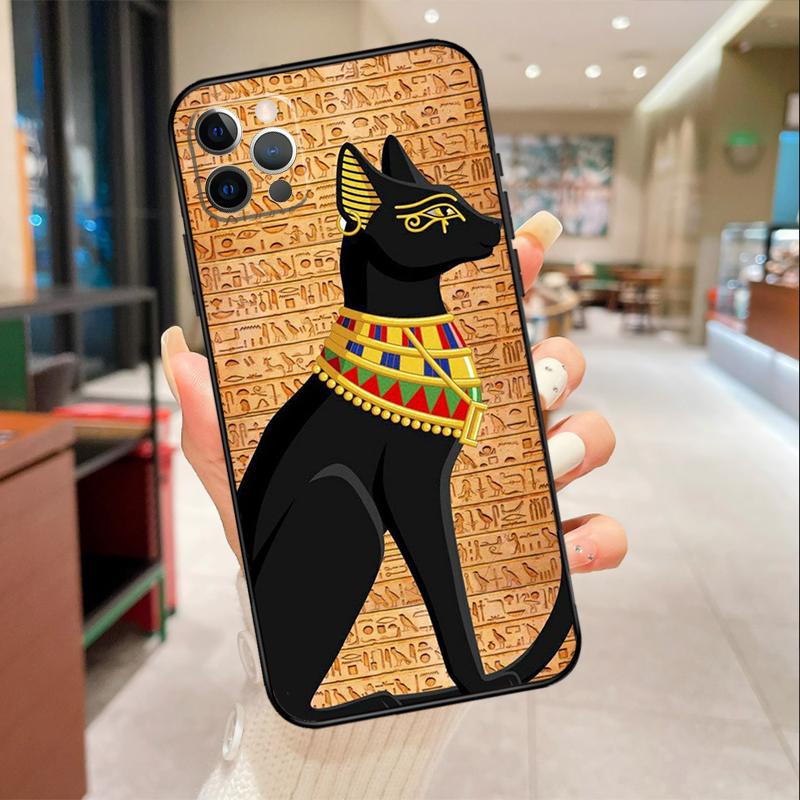 

Ancient Egypt Cuneiform Phone Case For iPhone 16 15 12 13 11 14 Pro Max Mini X XR XS Max 6S Plus Coque iPhone 15 Plus