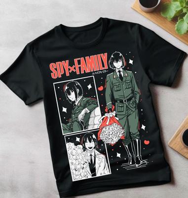Spy X Family Unisex T-Shirt,Anya,Foid Forger,yorBriar,yuri,Assassin,All Size