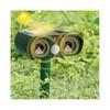 Solar Powered Waterproof Cat Repellent Fox Repellent Garden Ultrasonic Pet Deterrents Solar Animal Repeller Outdoor with Motion Sensor for Bird Dogs R