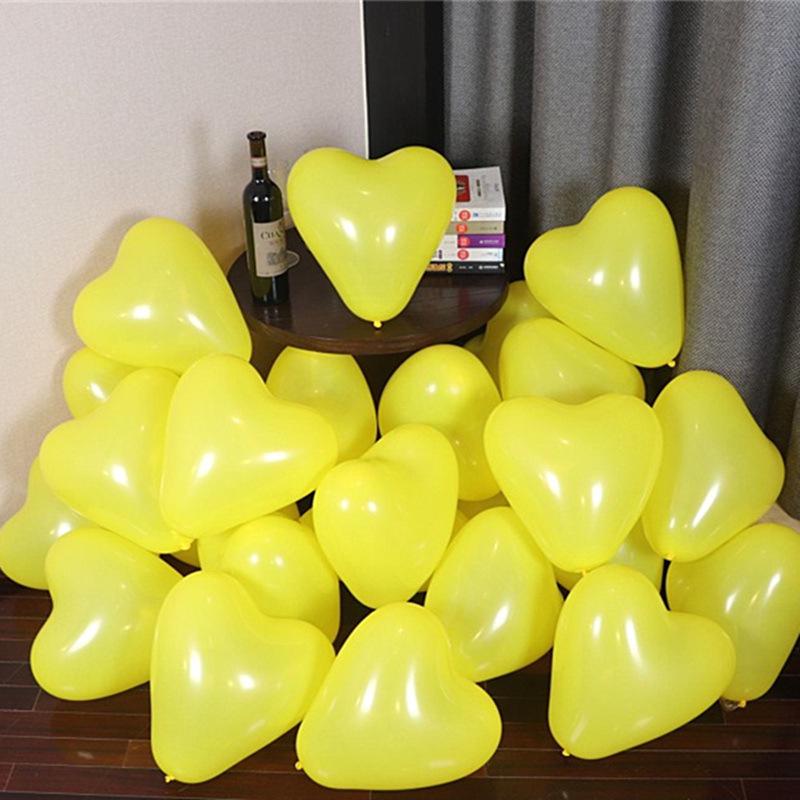 Macaron Gem Red Heart-Shaped Balloon for Weddings, Birthdays, Confessions, and Home Party Decorations